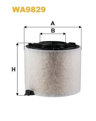 Повітряний фільтр WIX FILTERS WA9829 - zapix