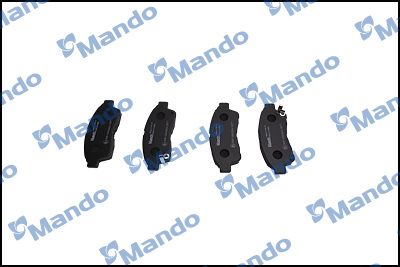 Гальмівні колодки дискові MANDO RMPT04 - zapix