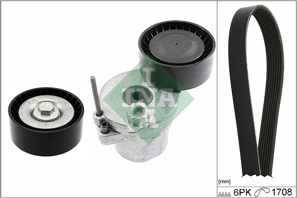 Комплект поліклинових ременів SCHAEFFLER INA 529036210 - zapix
