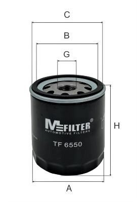 Оливний фільтр MFILTER TF6550 - zapix