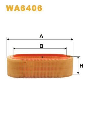 Повітряний фільтр WIX FILTERS WA6406 - zapix