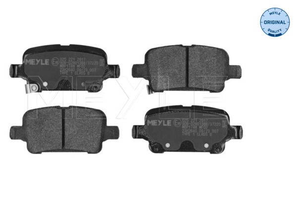 Гальмівні колодки дискові MEYLE 0252212917 - zapix