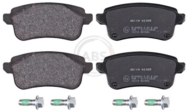 Тормозные колодки дисковые A.B.S. 35118