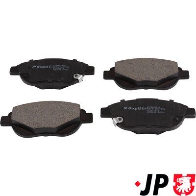 Гальмівні колодки дискові JP GROUP 4163601810 - zapix