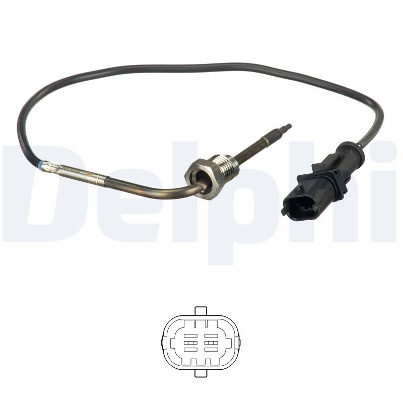 Датчик температури відпрацьованих газів DELPHI TS30188 - zapix