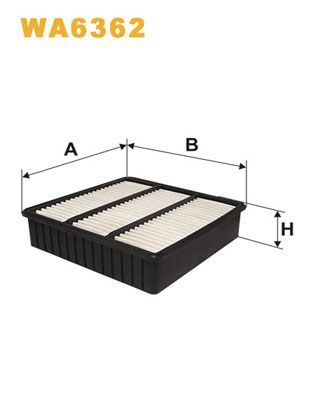 Воздушный фильтр WIX FILTERS WA6362