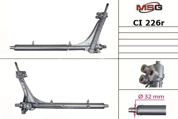 Тяга кермова MSG REBUILDING CI226R - zapix