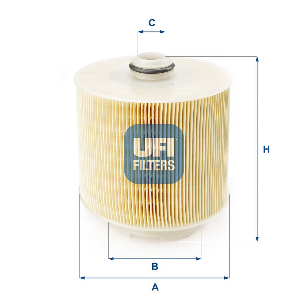 Повітряний фільтр UFI 2759800 - zapix