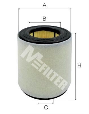Повітряний фільтр MFILTER A8100 - zapix