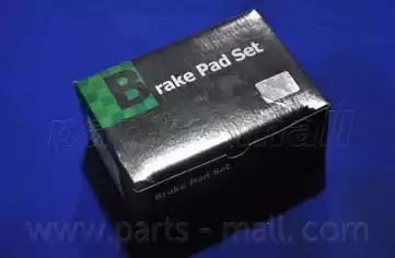 Гальмівні колодки дискові PARTS-MALL PKB005 - zapix