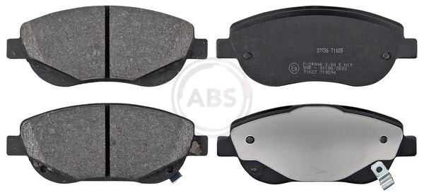 Тормозные колодки дисковые A.B.S. 37736