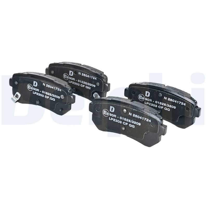 Тормозные колодки дисковые DELPHI LP2303