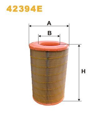 Повітряний фільтр WIX FILTERS 42394E - zapix