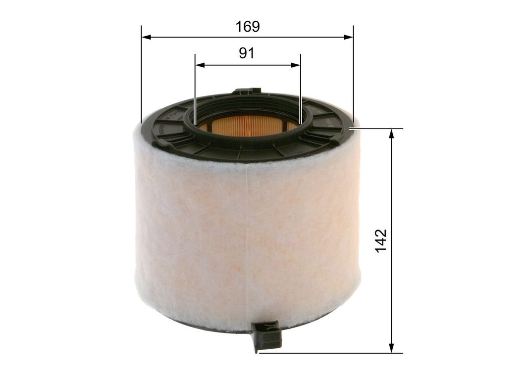 Повітряний фільтр BOSCH F026400677 - zapix