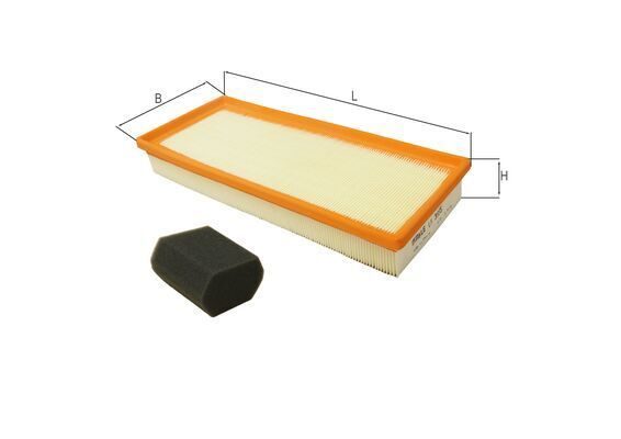 Повітряний фільтр MAHLE LX3955KIT - zapix