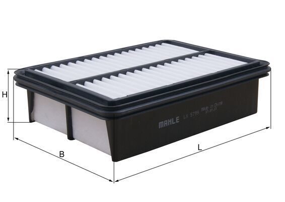 Повітряний фільтр MAHLE LX5799 - zapix