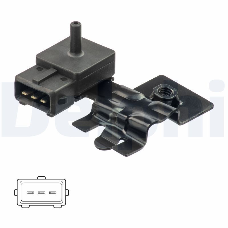 Датчик тиску наддува DELPHI PS10211 - zapix