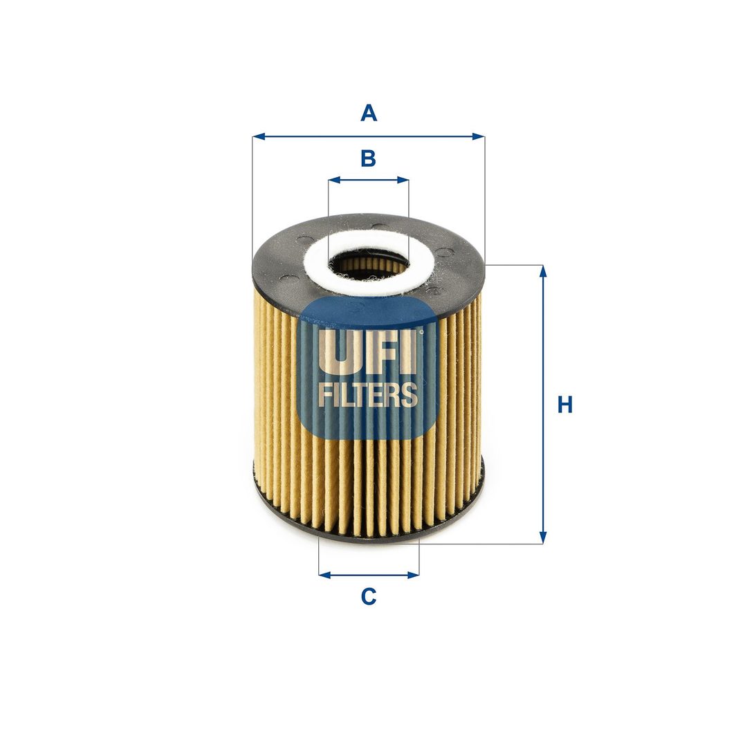 Оливний фільтр UFI 2505200 - zapix