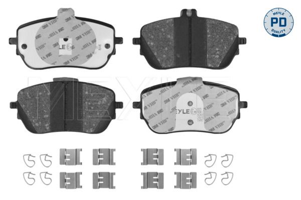 Гальмівні колодки дискові MEYLE 0252298819PD - zapix