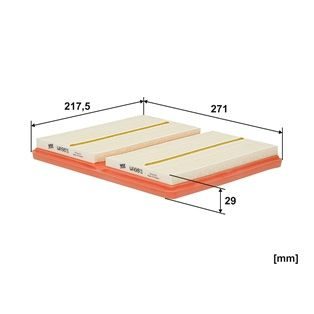 Повітряний фільтр WIX FILTERS WA9811 - zapix