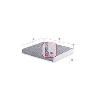 Фільтр салону SOFIMA S4437CA - zapix
