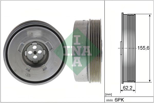Шків колінвалу SCHAEFFLER INA 544050110 - zapix