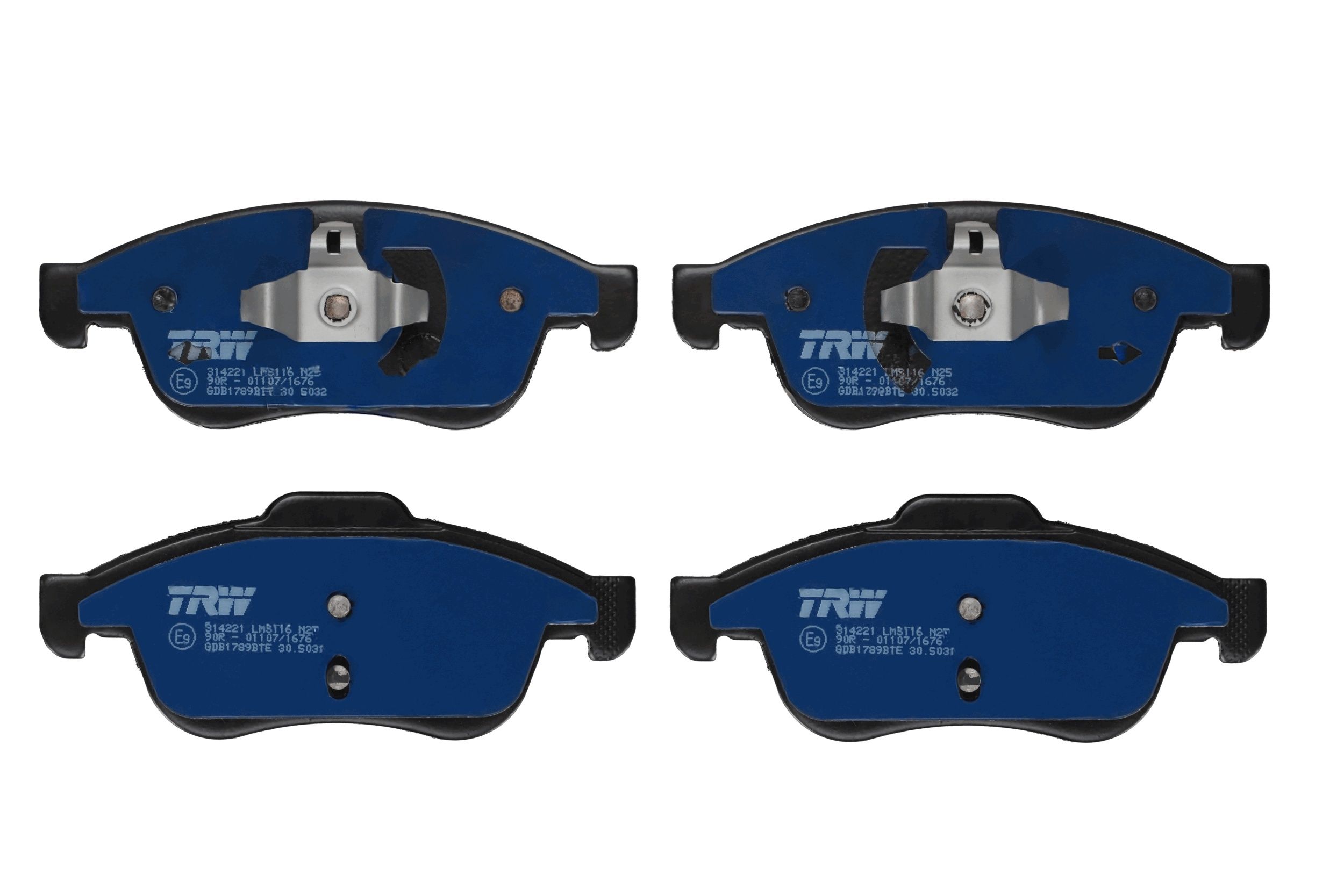 Гальмівні колодки дискові TRW GDB1789BTE - zapix