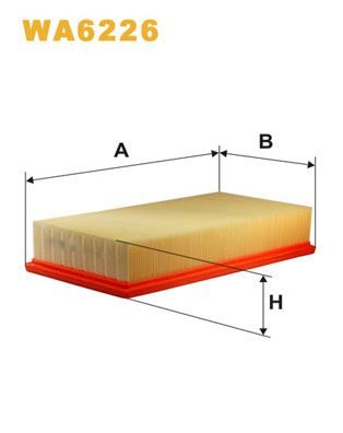 Повітряний фільтр WIX FILTERS WA6226
