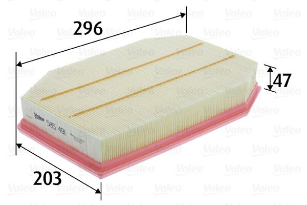 Повітряний фільтр VALEO 585491 - zapix