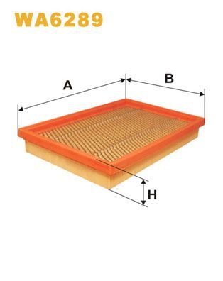 Воздушный фильтр WIX FILTERS WA6289