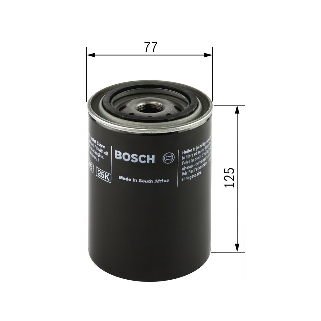 Повітряний фільтр BOSCH F026400392 - zapix