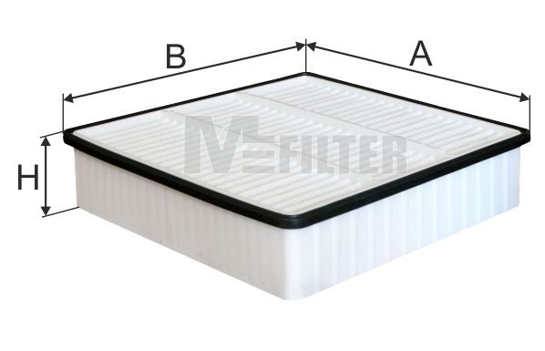 Повітряний фільтр MFILTER K7059 - zapix