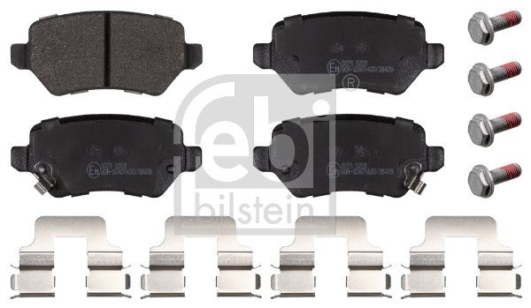 Гальмівні колодки дискові FEBI BILSTEIN 16512 - zapix