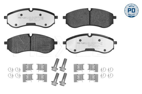 Гальмівні колодки дискові MEYLE 0252249220PD - zapix