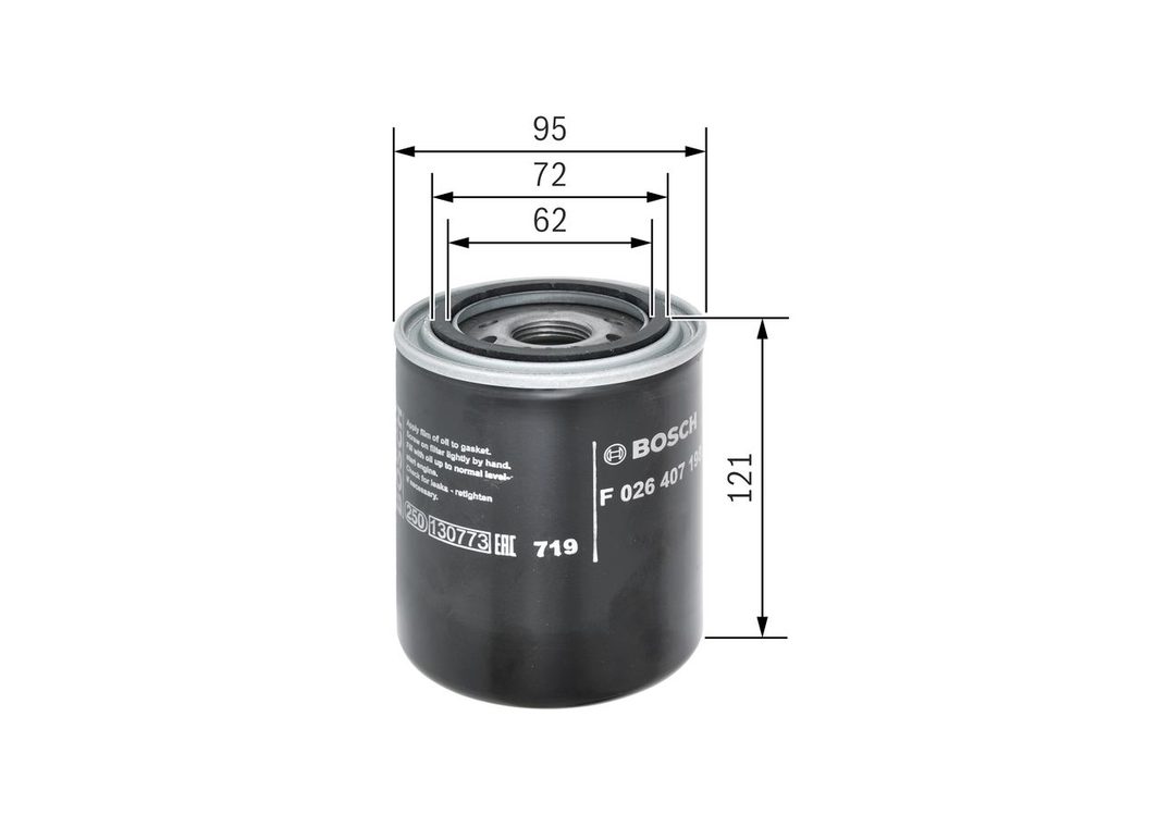 Оливний фільтр BOSCH F026407198 - zapix