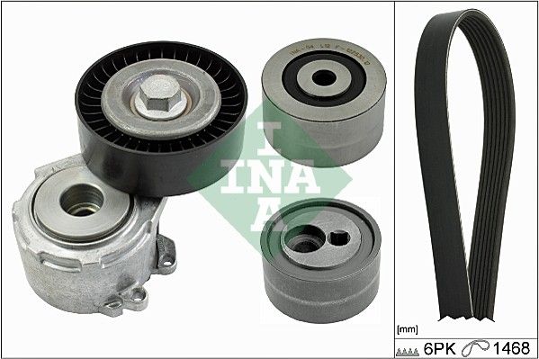 Комплект поліклинових ременів SCHAEFFLER INA 529015610 - zapix