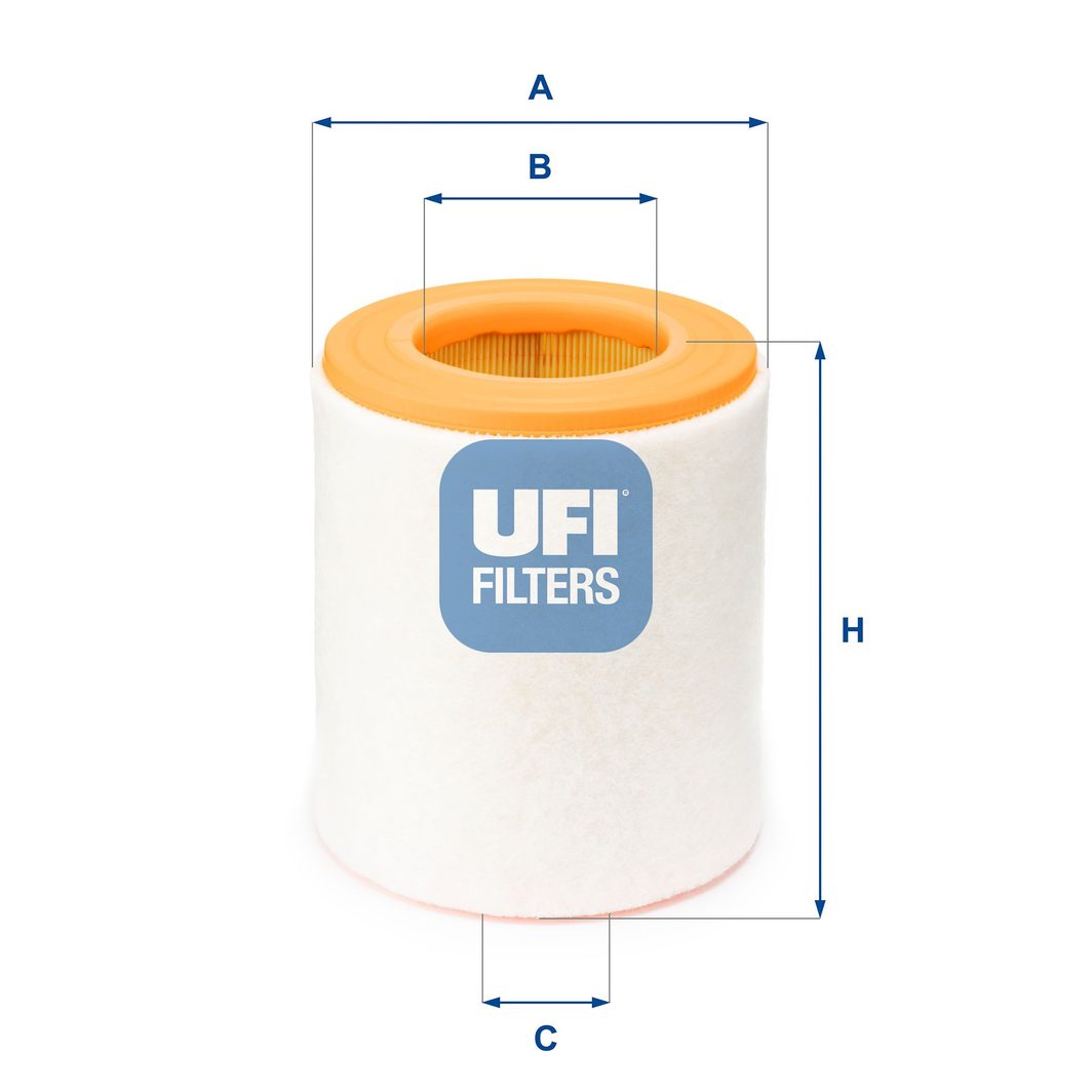 Повітряний фільтр UFI 27A4800 - zapix