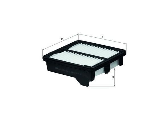 Повітряний фільтр MAHLE LX2693 - zapix