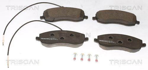 Гальмівні колодки дискові TRISCAN 811025001 - zapix