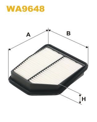 Повітряний фільтр WIX FILTERS WA9648 - zapix