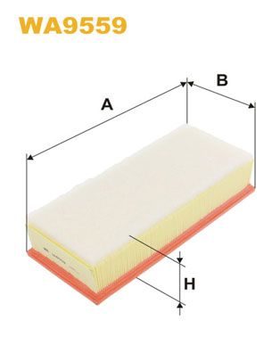 Повітряний фільтр WIX FILTERS WA9559 - zapix