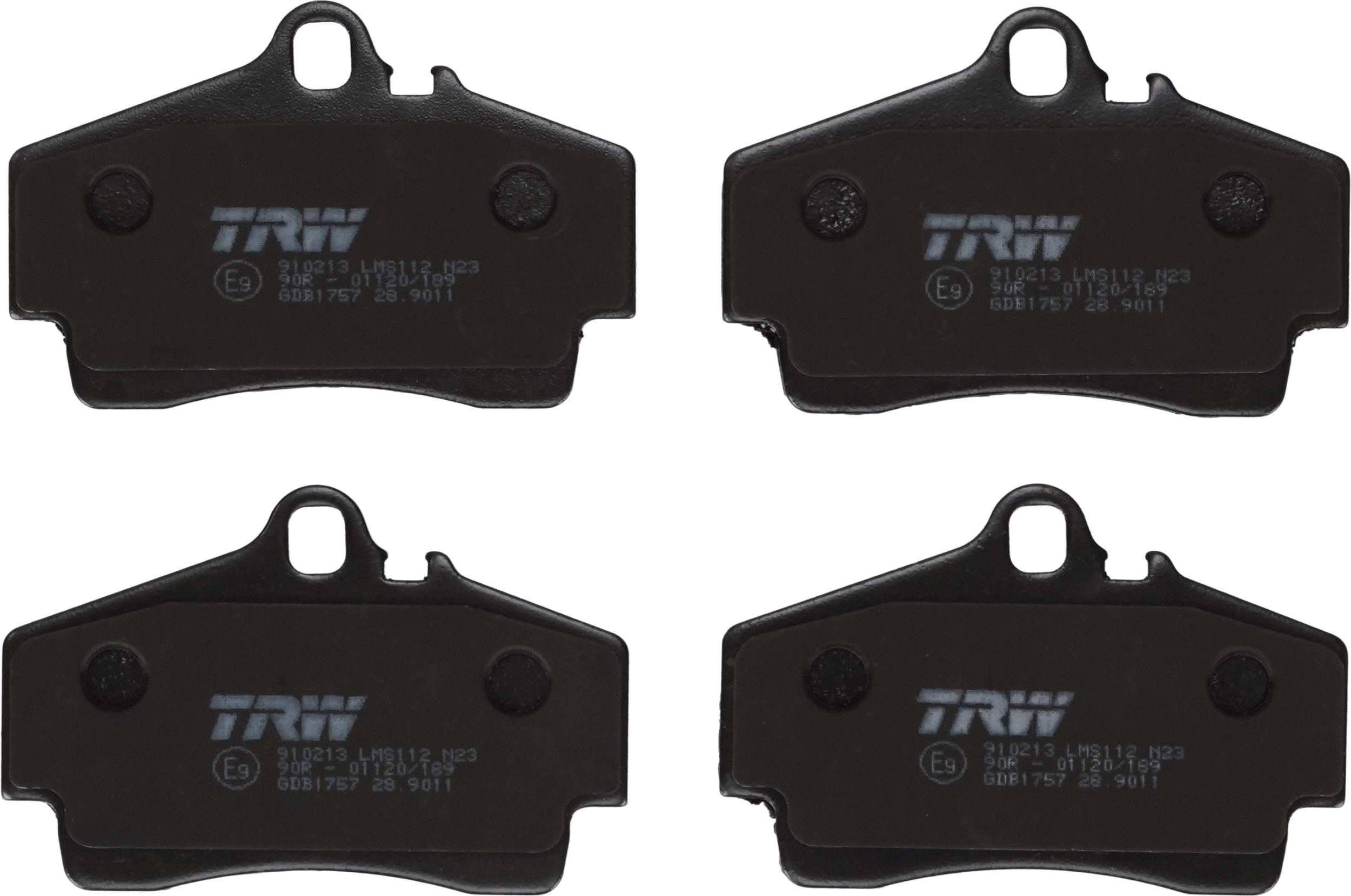 Гальмівні колодки дискові TRW GDB1757 - zapix