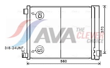 Радіатор кондиціонера AVA QUALITY COOLING DN5427D - zapix