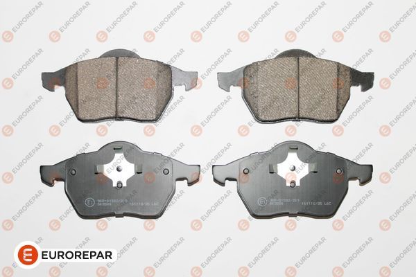 Гальмівні колодки дискові EUROREPAR 1617260680 - zapix