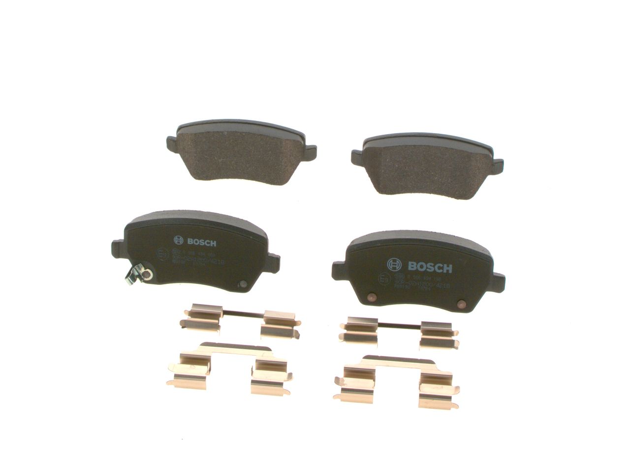 Гальмівні колодки дискові BOSCH 0986494160 - zapix