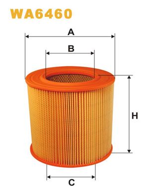 Повітряний фільтр WIX FILTERS WA6460 - zapix