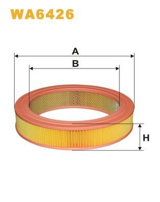 Повітряний фільтр WIX FILTERS WA6426 - zapix