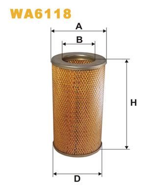 Повітряний фільтр WIX FILTERS WA6118