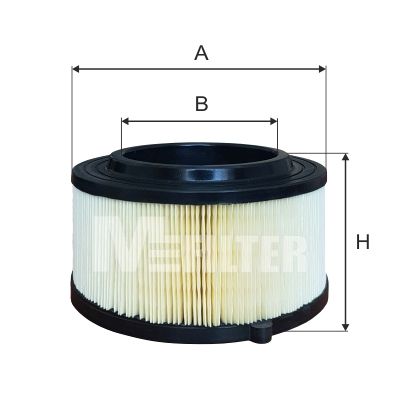 Повітряний фільтр MFILTER A8096 - zapix