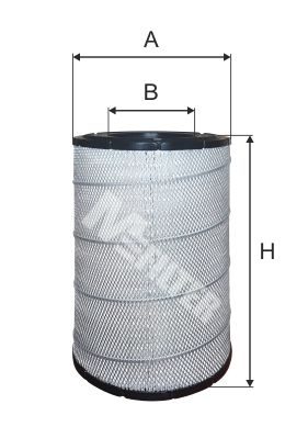 Повітряний фільтр MFILTER A541 - zapix